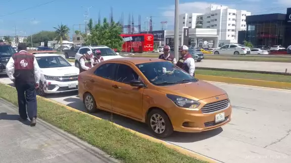 Inmoveqroo continua con los operativos contra conductores de plataformas en Cancún
