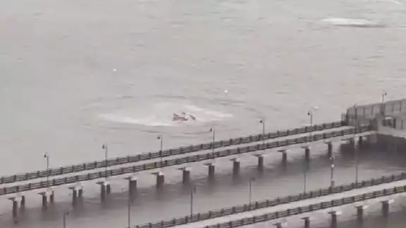 Video de accidente de helicóptero en el río Hudson de Nueva York