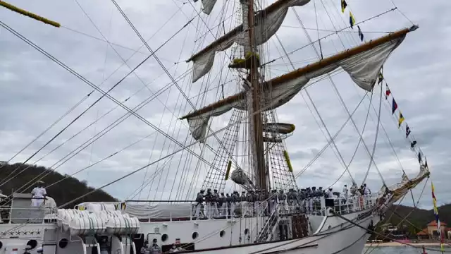 Uno de los miembros del buque Cuahtémoc era de de San Mateo del Mar, Oaxaca