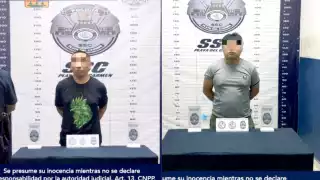 Por violencia familiar, detienen a dos hombres en Villas del Sol en Playa del Carmen