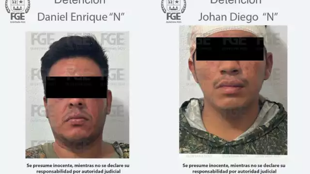 Los detenidos fueron puestos a disposición del Ministerio Público