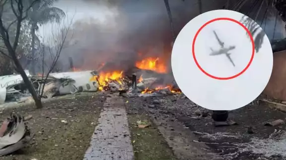 Un avión de la aerolínea brasileña VoePass se desplomó este viernes mientras volaba de Cascavel a Sao Paulo