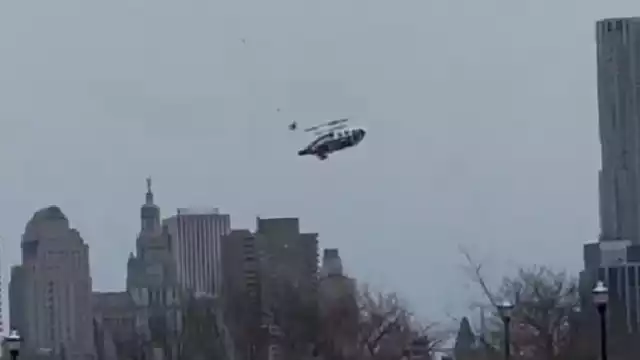 La cola del helicóptero estaba partida antes de caer sobre el río Hudson