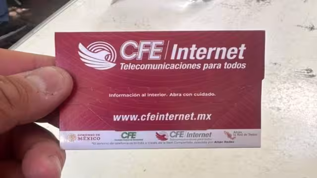 CFE comparte lista de lugares donde entrega chip con internet gratis