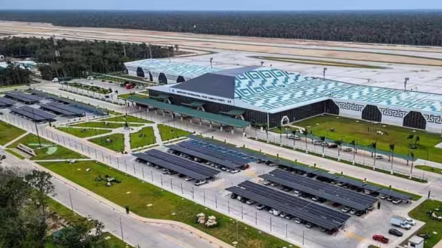 Así luce el Aeropuerto Internacional de Tulum