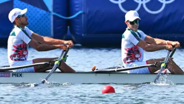 Los remeros terminaron últimos de su set