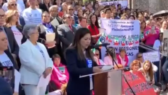 En el primer minuto de este miércoles el Poder Judicial de la Federación arrancó el paro nacional de actividades contra la reforma del sector En el primer minuto de este miércoles el Poder Judicial de la Federación arrancó el paro nacional de actividades contra la reforma del sector