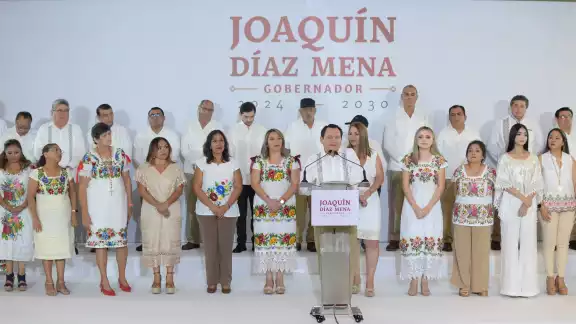 Joaquín Díaz Mena presentó la segunda parte del Gabinete Ampliado Joaquín Díaz Mena presentó la segunda parte del Gabinete Ampliado