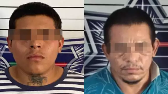 Los detenidos fueron identificados como Luis Alberto "N", alias “Seco” y Barsilai Kuictlauac "N", alias “Barsi” Los detenidos fueron identificados como Luis Alberto "N", alias “Seco” y Barsilai Kuictlauac "N", alias “Barsi”