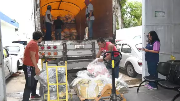 Supervisan traslado y reciclaje de documentación electoral de Campeche