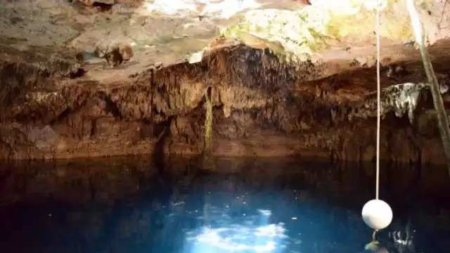 El Cenote Kin Ha forma parte de la famosa Ruta de los Cenotes en Quintana Roo