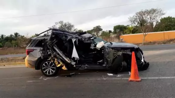 El candidato se encuentra bien tras el accidente en la vía Mérida-Cancún El candidato se encuentra bien tras el accidente en la vía Mérida-Cancún