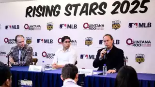 Presentan 'Rising Stars 2025', torneo de beisbol organizado por Grandes Ligas y LMB para juveniles que será en Cancún