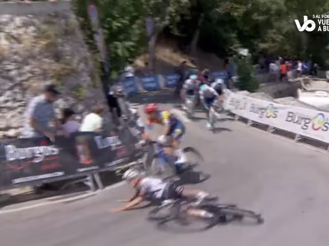 La calda se dio en plena vuelta