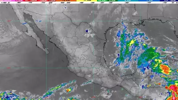 La onda tropical número 30 causará la presencia de lluvias intensas en dos estados del sur La onda tropical número 30 causará la presencia de lluvias intensas en dos estados del sur