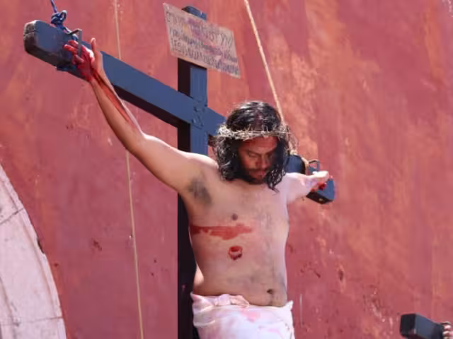 Viacrucis viviente en Santa Ana: 63 años de devoción ininterrumpida