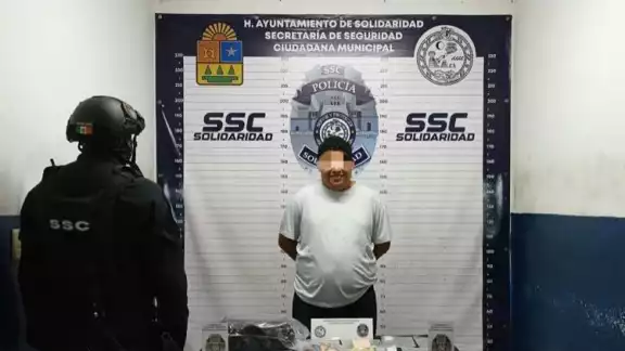 El detenido originario de Quintana Roo fue llevado por las autoridades para su investigación