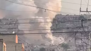 Explota vivienda fabricante de cohetes en Chimalhuacán, Edomex