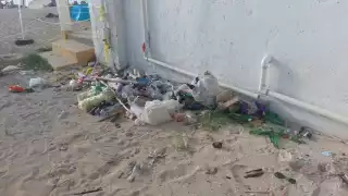 Playas de Cozumel con basura; turismo en la isla aumentó la cantidad de deshechos este fin de semana