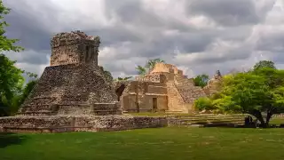 Conoce la Gran Bóveda pintada Dzibilnocac 
