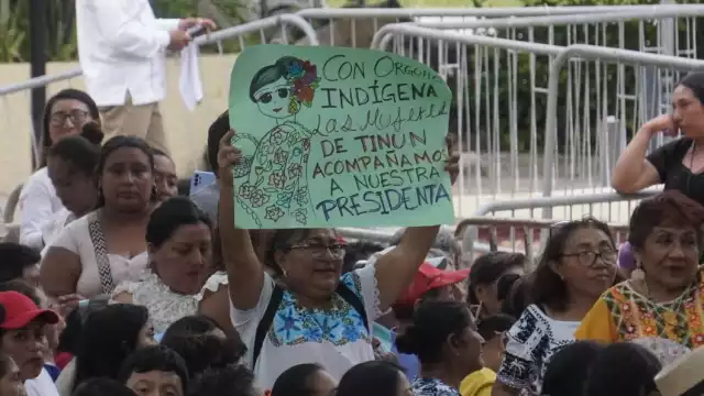 Los pueblos indígenas se hicieron presentes para agradecer el apoyo recibido este año