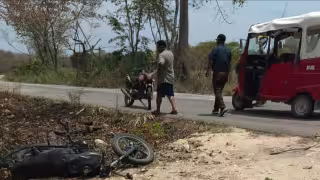 Fatal derrape en motocicleta deja un muerto en Campeche