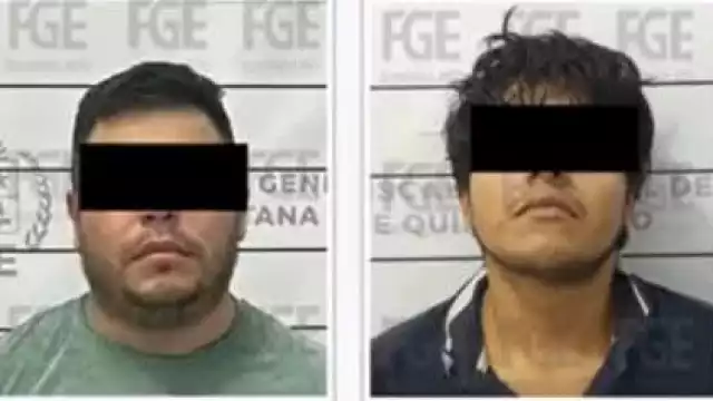 Los detenidos fueron identificados como Jafet Nicolás “N” y Jafet Nicolás “N”