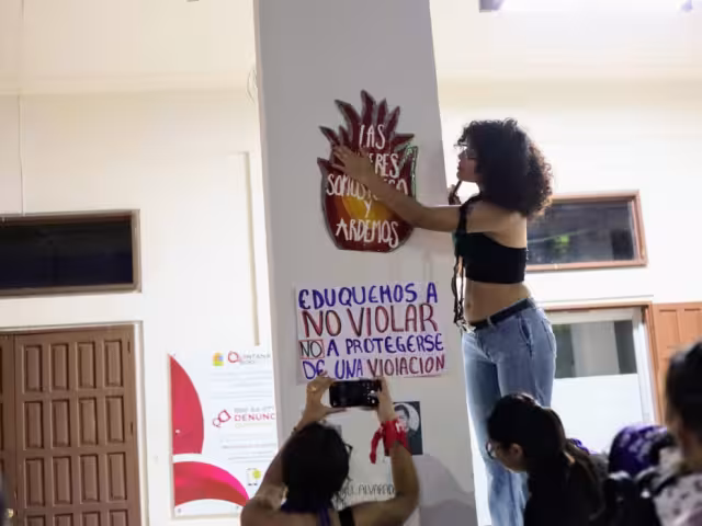 Marcha Marea Verde en Chetumal