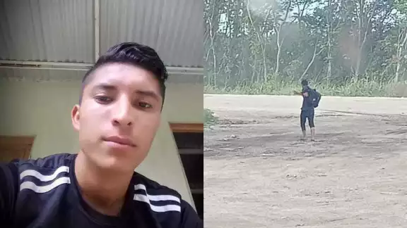 Cristian salió de Playa del Carmen en un autobús con destino a Ocosingo, Chiapas, pero bajó en Escárcega y no volvió a abordar