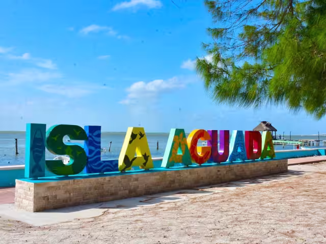 Isla Aguada, lugar donde siempre hay delfines
