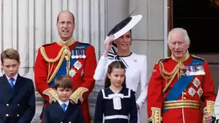 Reaparece la Princesa de Gales en el desfile por el cumpleaños del Rey Carlos III