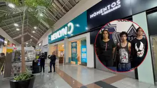 Detienen a tres presuntos responsables del intento de asalto a joyería en Plaza las Américas de Cancún