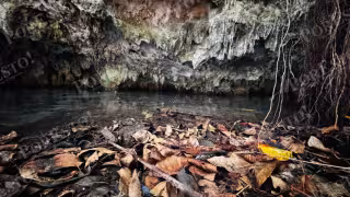 La Cueva Papalote, ubicada en el cuarto parque de Villas del Sol, alberga diversas especies animales
