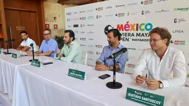 El torneo “MÉXICO Riviera Maya Open at Mayakoba 2025” contará con 144 jugadoras.