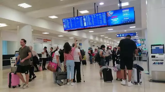 Se calcularon 317 vuelos internacionales y 182 nacionales