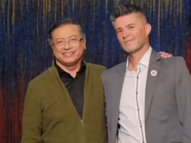 Gustavo Petro, presidente de Colombia y Augusto Ocampo, secretario jurídico de la Presidencia de Colombia