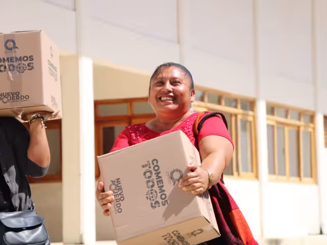 A partir de hoy jueves 10 de hará entrega de tarjetas y paquetes alimentarios correspondientes al primer bimestre de 2025