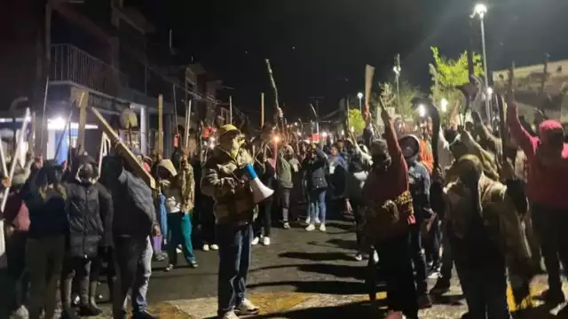 Los pobladores purépechas dicen estar hartos del crimen organizado