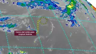 Por esta razón la tormenta tropical Andrea ya no es un peligro para la Península de Yucatán