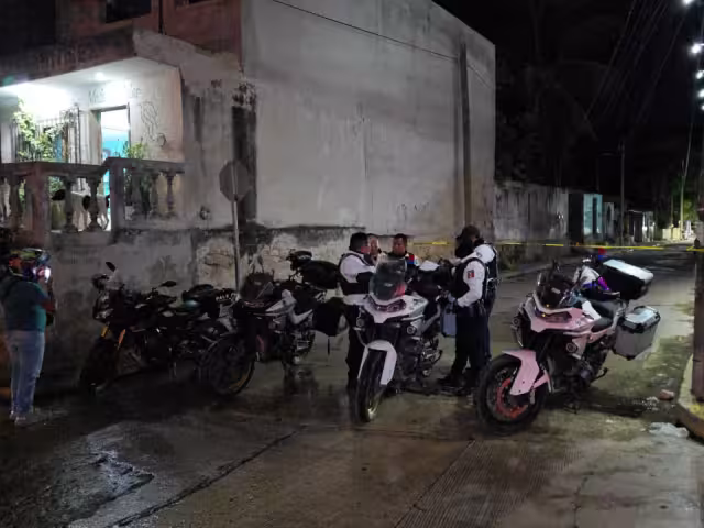 Elementos de diferentes fuerzas de seguridad llegaron al lugar.