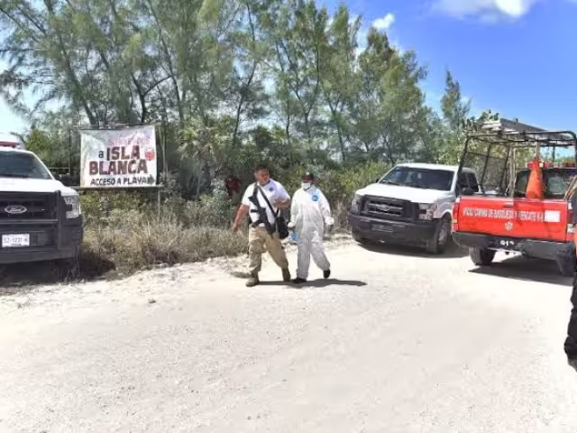 La osamenta fue localizada junto a la carretera Punta Sam-Isla Blanca