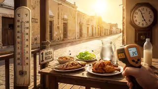 Con hasta 45°C en Campeche, alimentos pueden echarse a perder en una hora