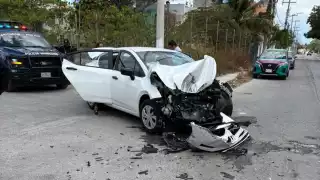 Dos accidentes se registran de manera simultánea en Cancún