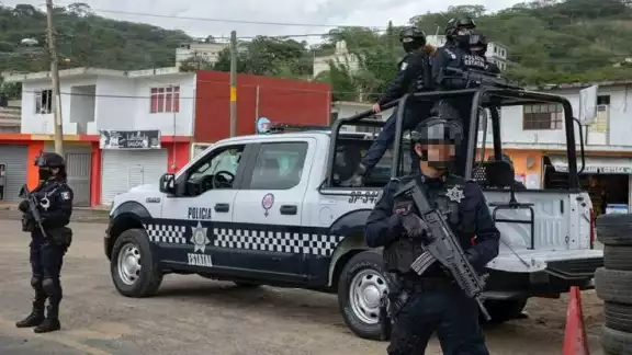 Dos policías municipales de Nogales resultaron heridos tras la agresión-Foto referencia