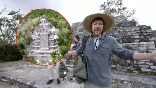 Pirámide de Calakmul brilla en YouTube: Mr. Beast publica su nuevo video y agradece a Campeche