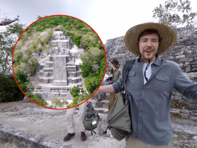 Mr. Beast publicó el 10 de mayo su video sobre pirámides mayas tras visitar Calakmul en abril.