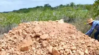 Alertan en Chetumal por relleno ilegal en Estero de Chac; temen inundaciones en Huay Pix 