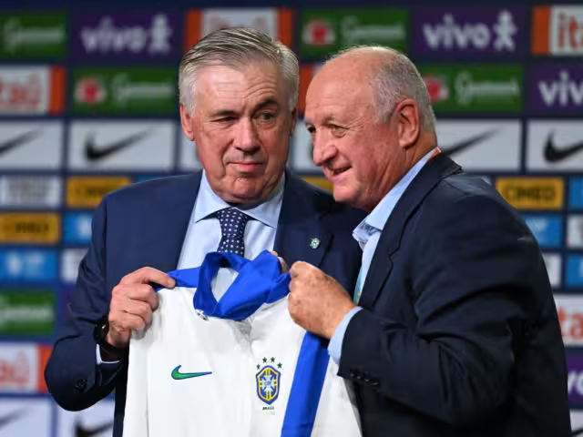 Ancelotti llega al banquillo de Brasil luego de una exitosa carrera con el Real Madrid.