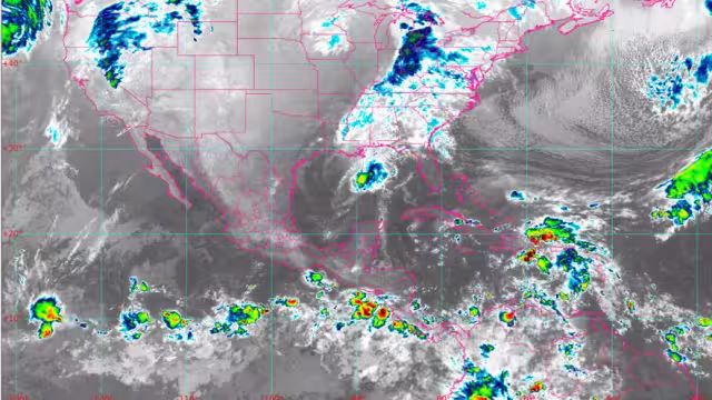 Las lluvias se mantendrán en México este fin de semana