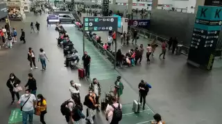 Más de 2 mil pasajeros fueron afectados en el Aeropuerto Internacional de la Ciudad de México